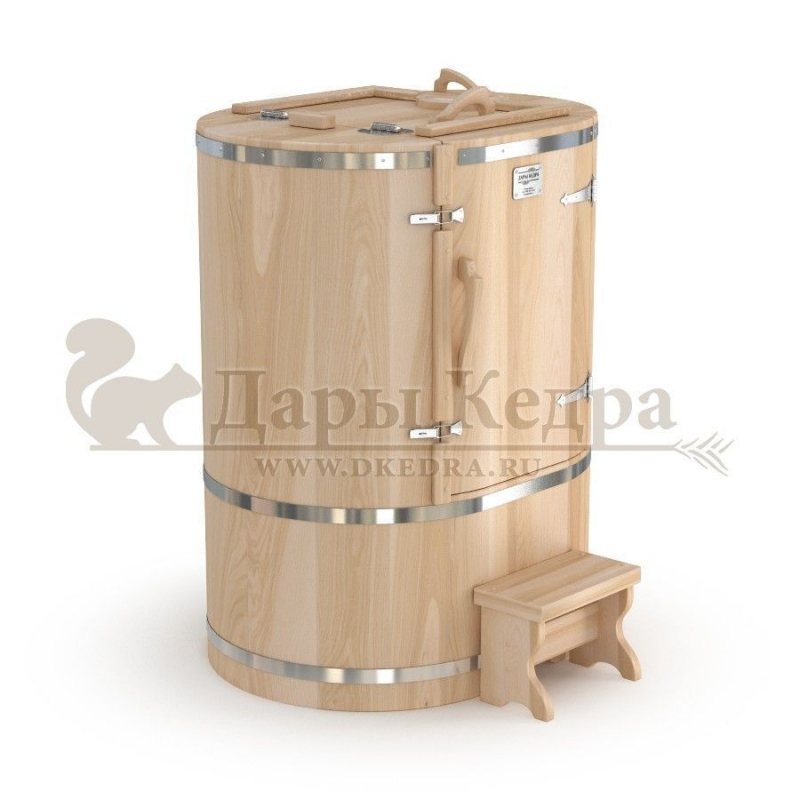 Кедровая бочка (фитобочка) овальная «Классическая» Кедровая бочка (фитобочка) овальная «Классическая»