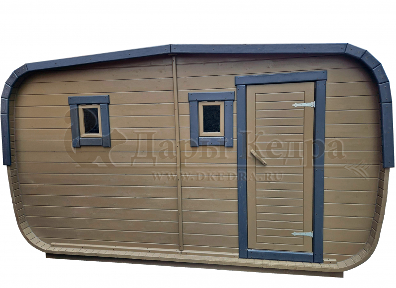 Овальная-Окта Баня-Бочка 4 метра Овальная-Окта Баня-Бочка 4 метра