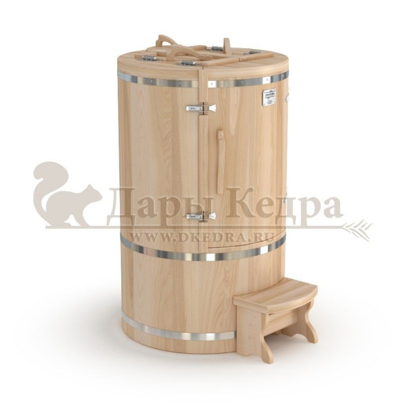 Кедровая бочка (фитобочка) круглая «Классическая Эконом» Кедровая бочка (фитобочка) круглая «Классическая Эконом»